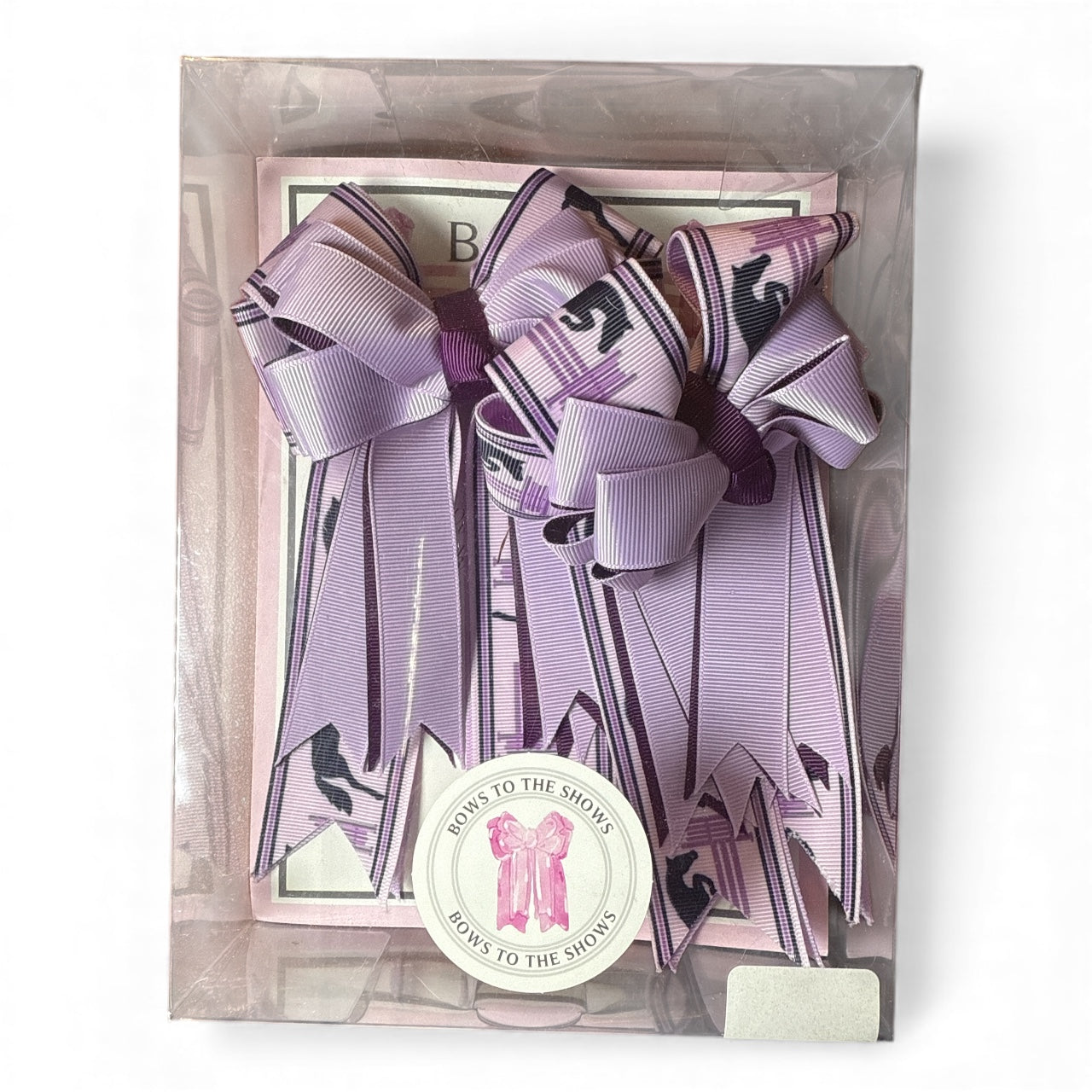 Bows To The Shows - Purple Jumper Ponies   NEW