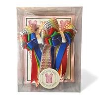 Bows To The Shows - Colorful Rainbow Stirrups    NEW
