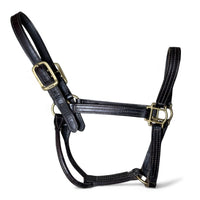 Walsh Triple Stitched Leather Halter - Horse/Full Size