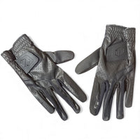 Samshield Women's Hunter Gloves V-Skin Leather - Black / Size 7.5