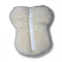 Mattes Sheepskin Correction All Purpose Half Pad - White / Size Medium
