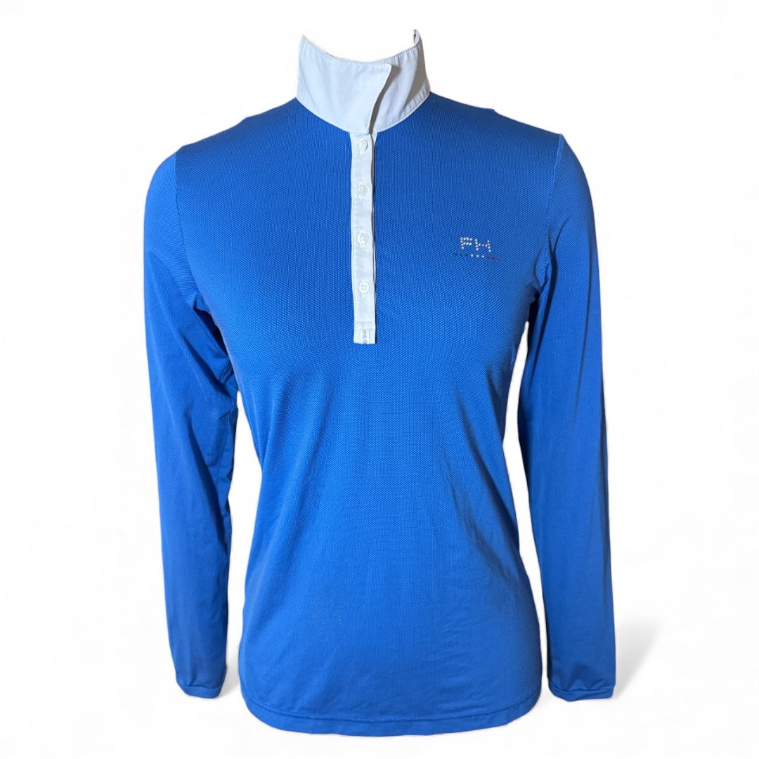 For Horses Sirio Show Shirt - Blue / Size Small