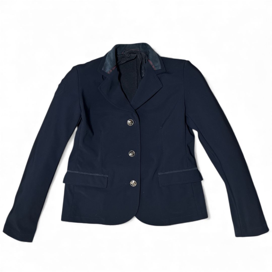Cavalleria Toscana Junior Kids Youth Show Jacket - Navy / Size 14 Youth
