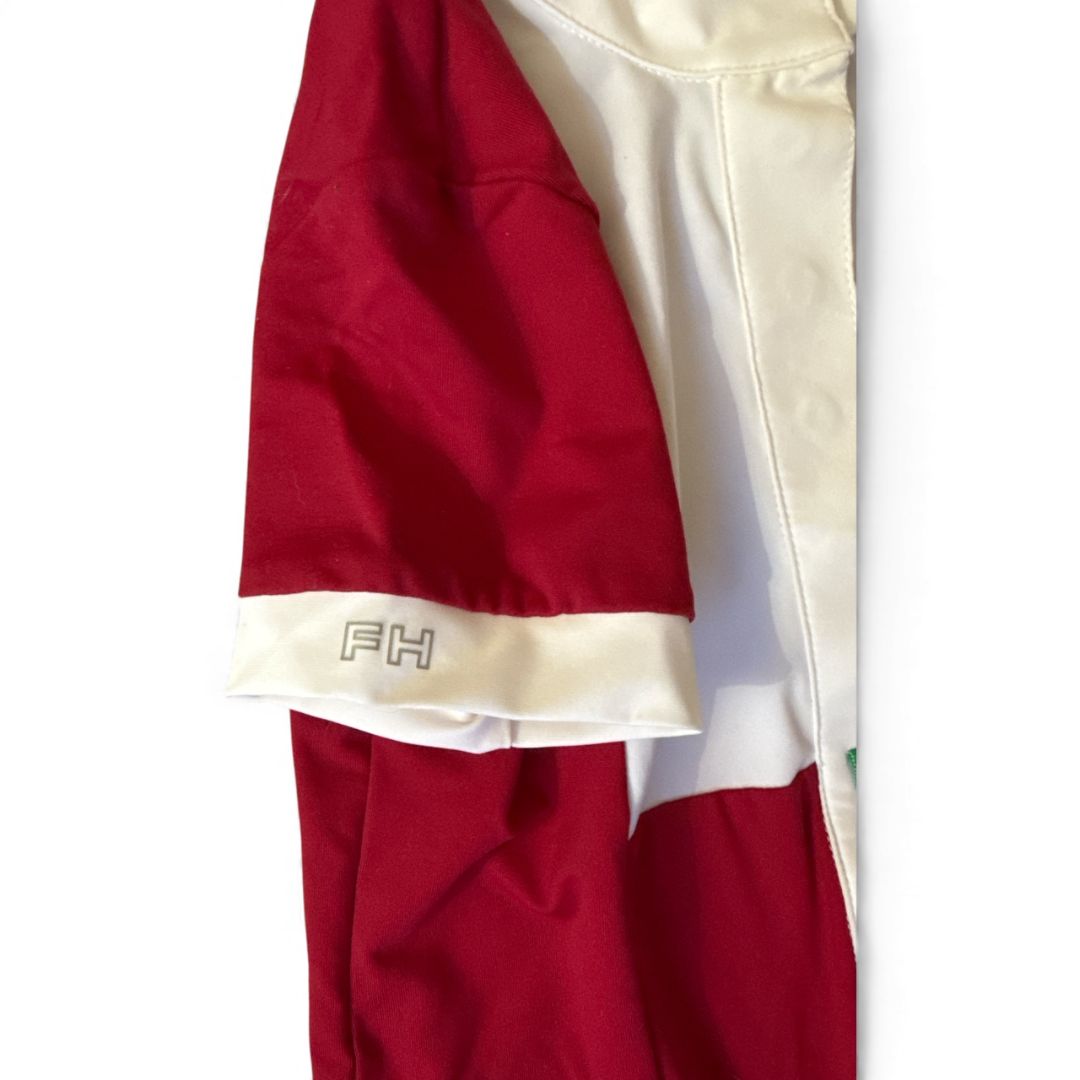 For Horses  Arietta Girl's Show Shirt - Rasberry / Size Youth 10