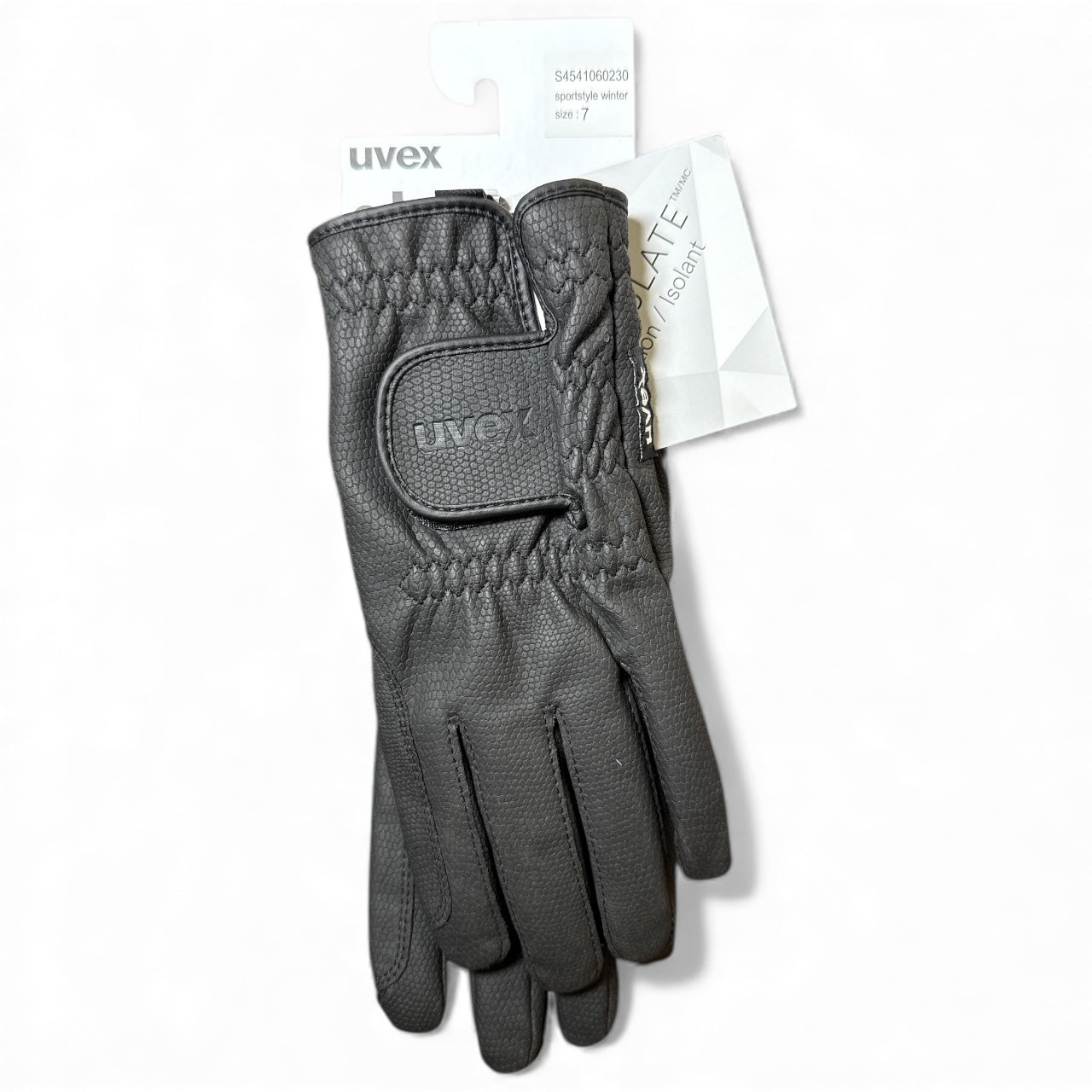 Uvex Sportstyle Winter Riding Gloves - Black / Size 7    NEW
