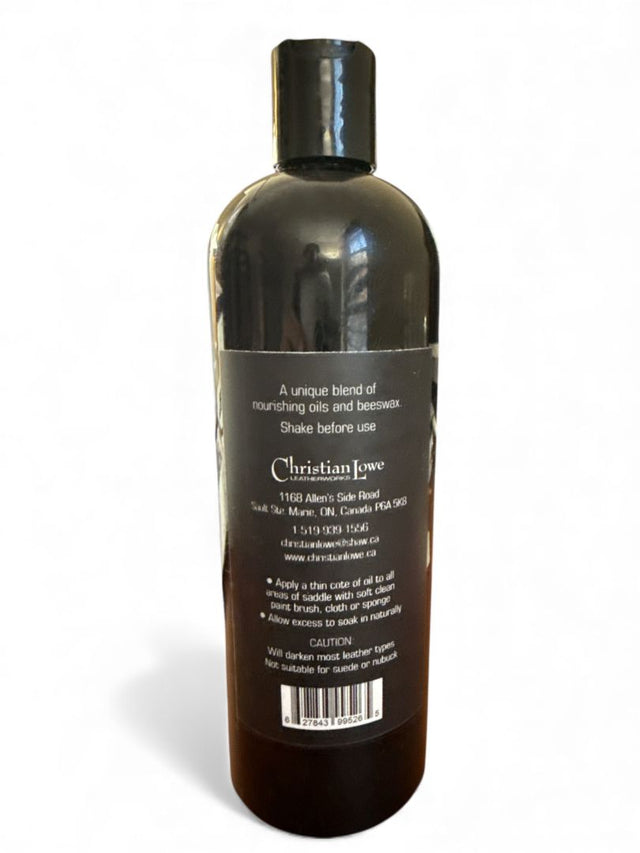 Christian Lowe Saddle Oil -  475 ml.   NEW