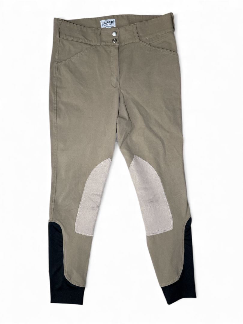 Dover Wellesley Competition Knee-Patch Breech - Tan / Size US 28