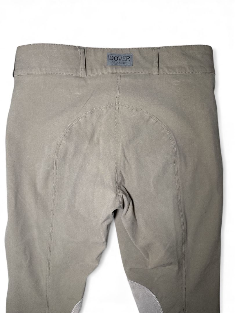 Dover Wellesley Competition Knee-Patch Breech - Tan / Size US 28