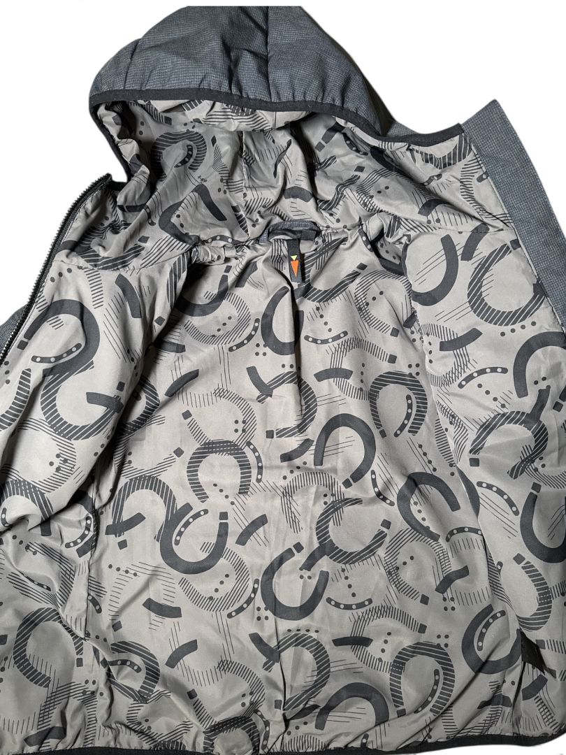 Kerrits Kids EQ Insulator Jacket - Ebony Grey / Size Small Youth
