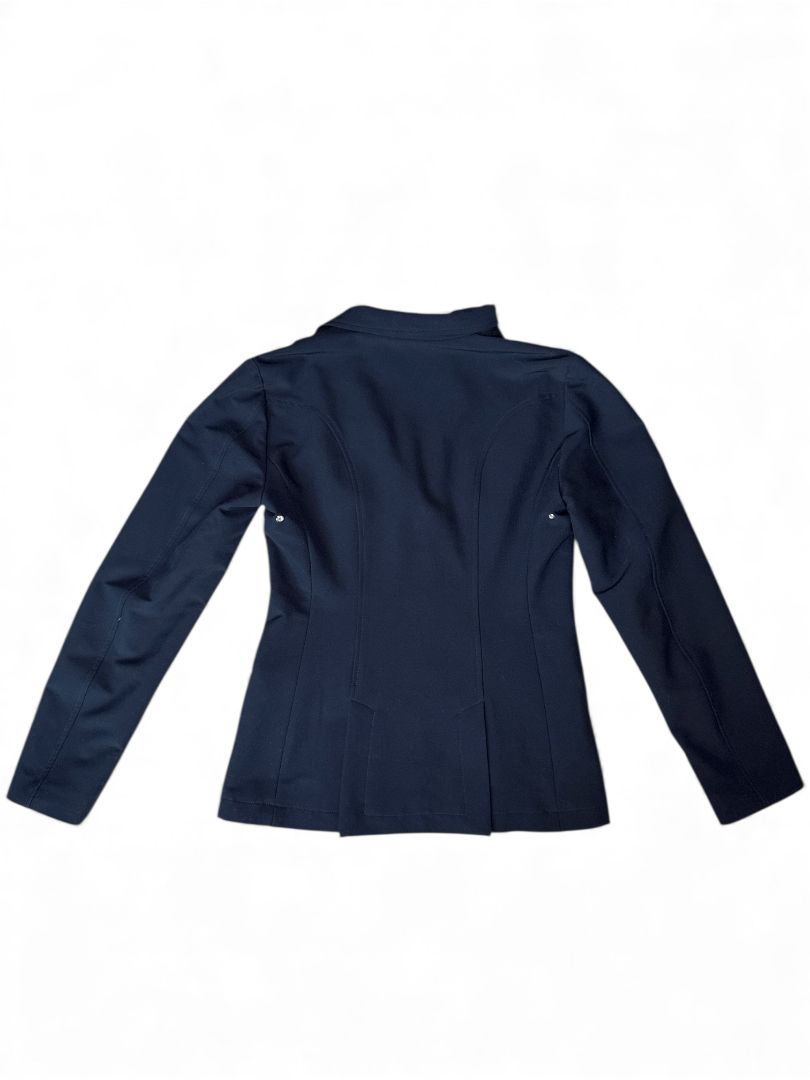 Equiline Junior Show Jacket Navy - Size 14/15 Youth