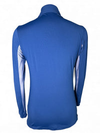 The Tailored Sportsman Women's IceFil Quarter-Zip Long Sleeve Sun Shirt - Blue / Size XS