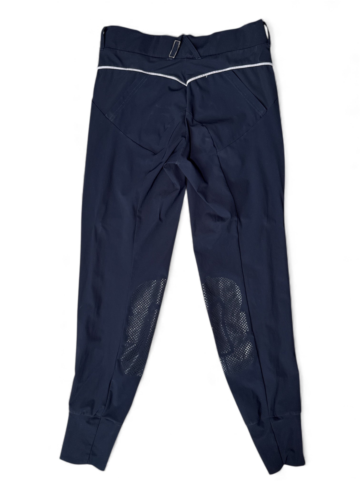 For Horses Athena Riding Knee Grip Leggings - Navy / Size Small