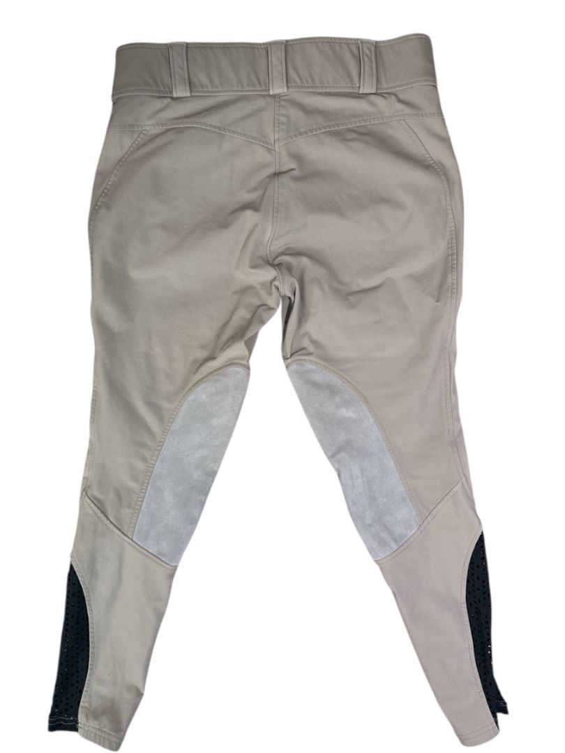 Ellany Equestrian Lifestyle Breech - Stone Tan / Size US 30