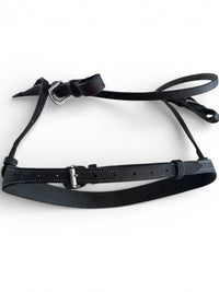 Vespucci Veritas Wide Fancy Stitch Hunter Bridle - Brown (No Reins)