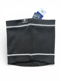 Ariat Tek Reflective Neck Gaiter - Black / One Size / Unisex  NEW