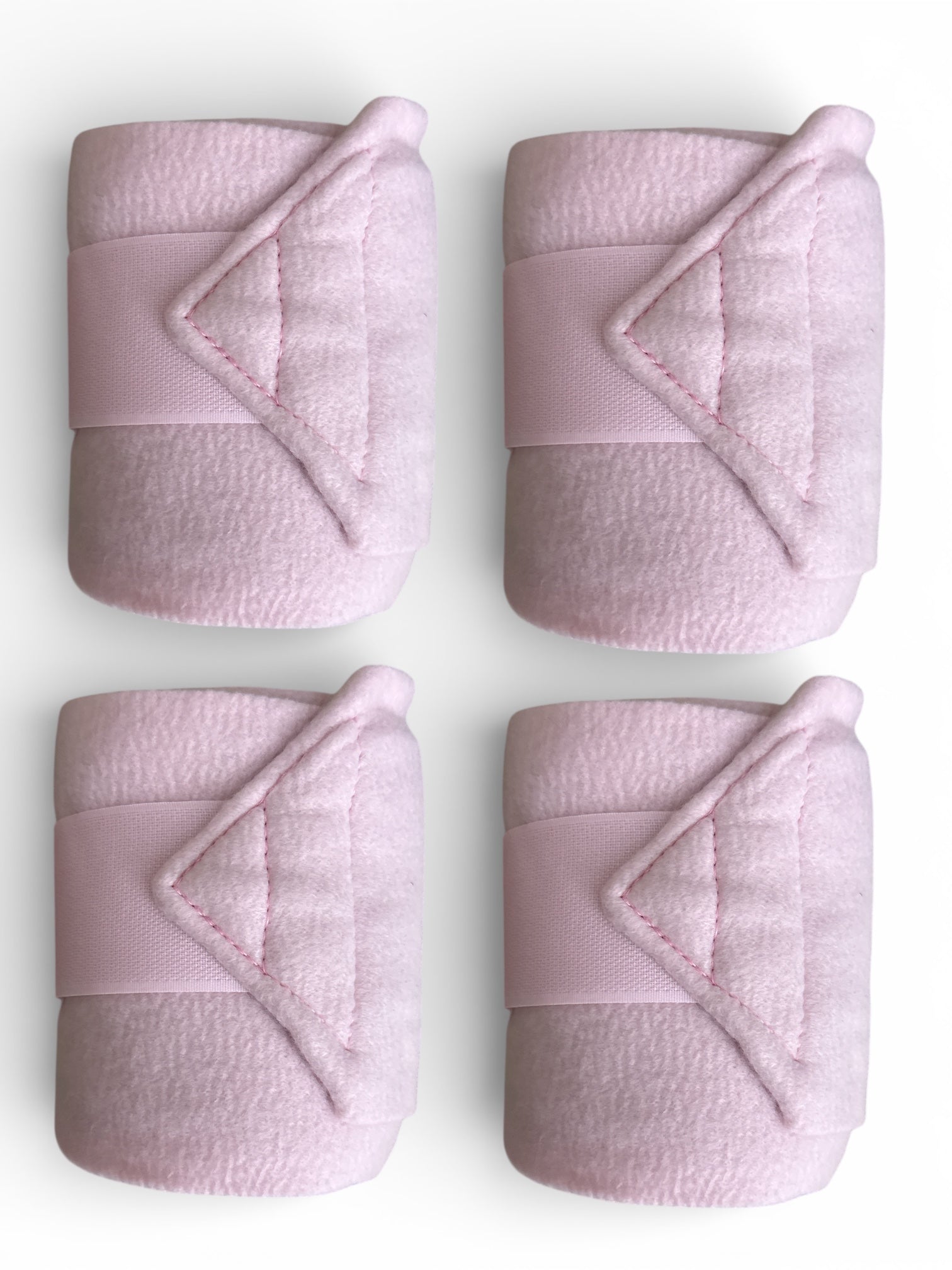 Jacks Deluxe Polo Wraps - Light Pink / Full Size Pack of 4  NEW