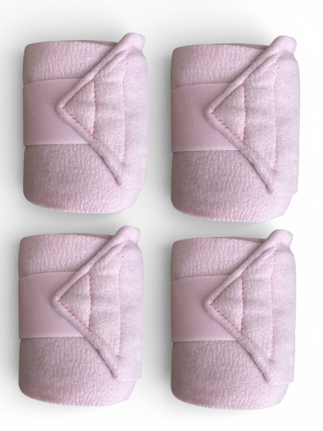 Jacks Deluxe Polo Wraps - Light Pink / Full Size Pack of 4  NEW