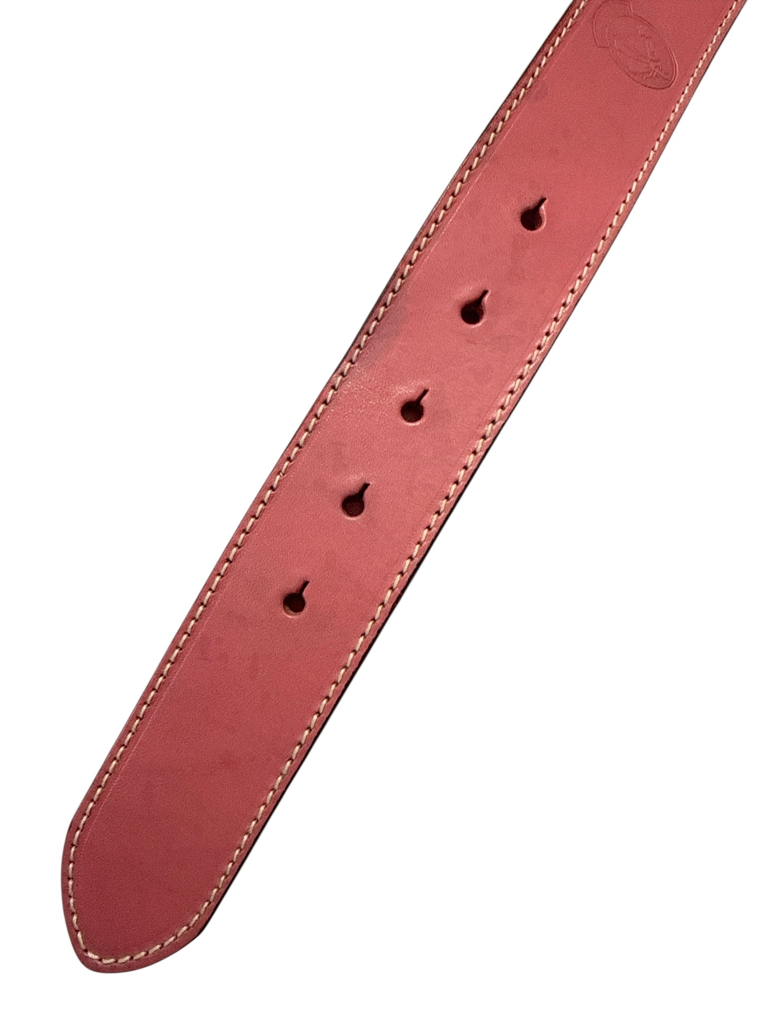 Lilo Espana "Inglesa" Equestrian Belt - Pink Leather / Size XL