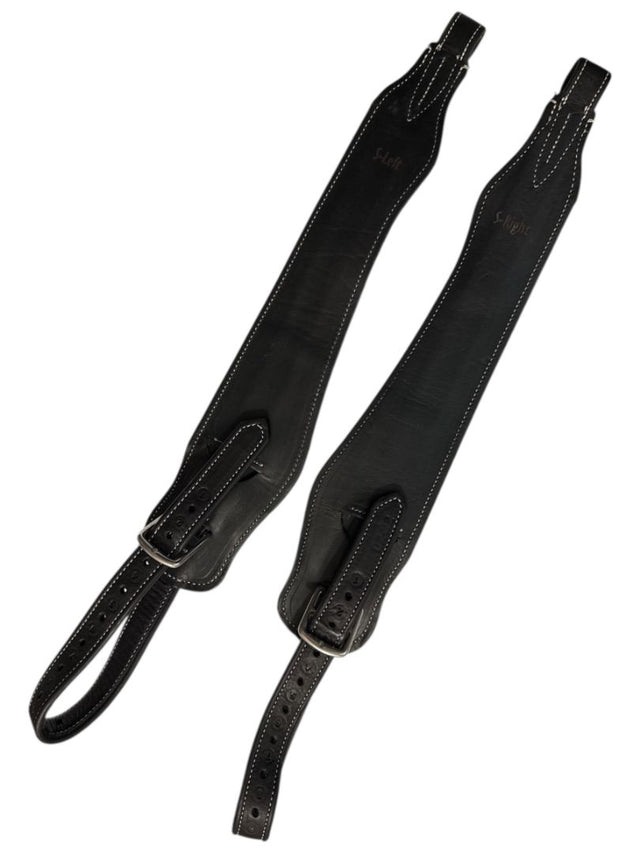 CWD So Jump Stirrup Leathers - Black / Size Small