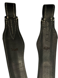 CWD So Jump Stirrup Leathers - Black / Size Small