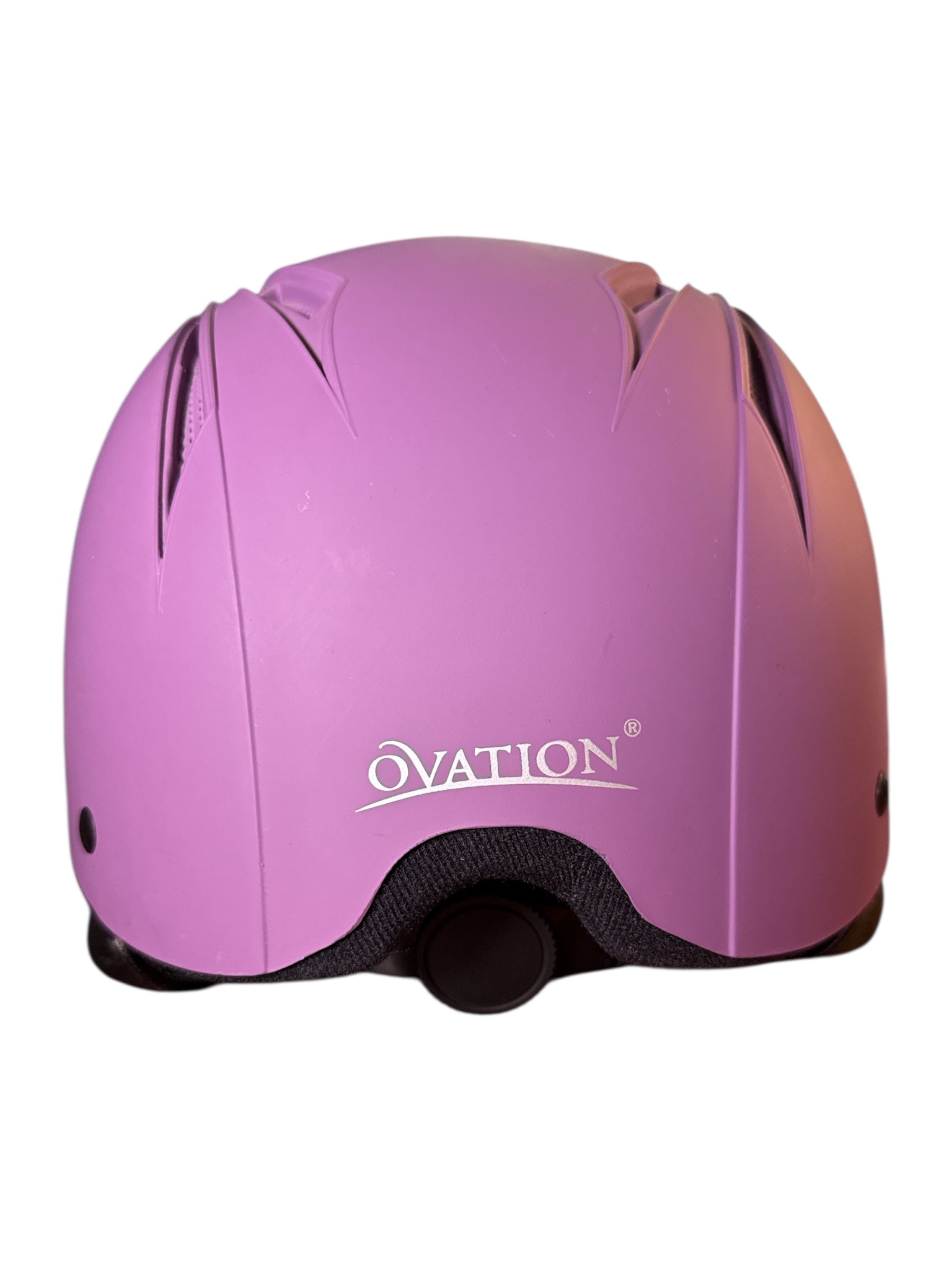 Ovation Deluxe Schooler Helmet - Purple Size M/L (7 1/8-7 5/8) NEW