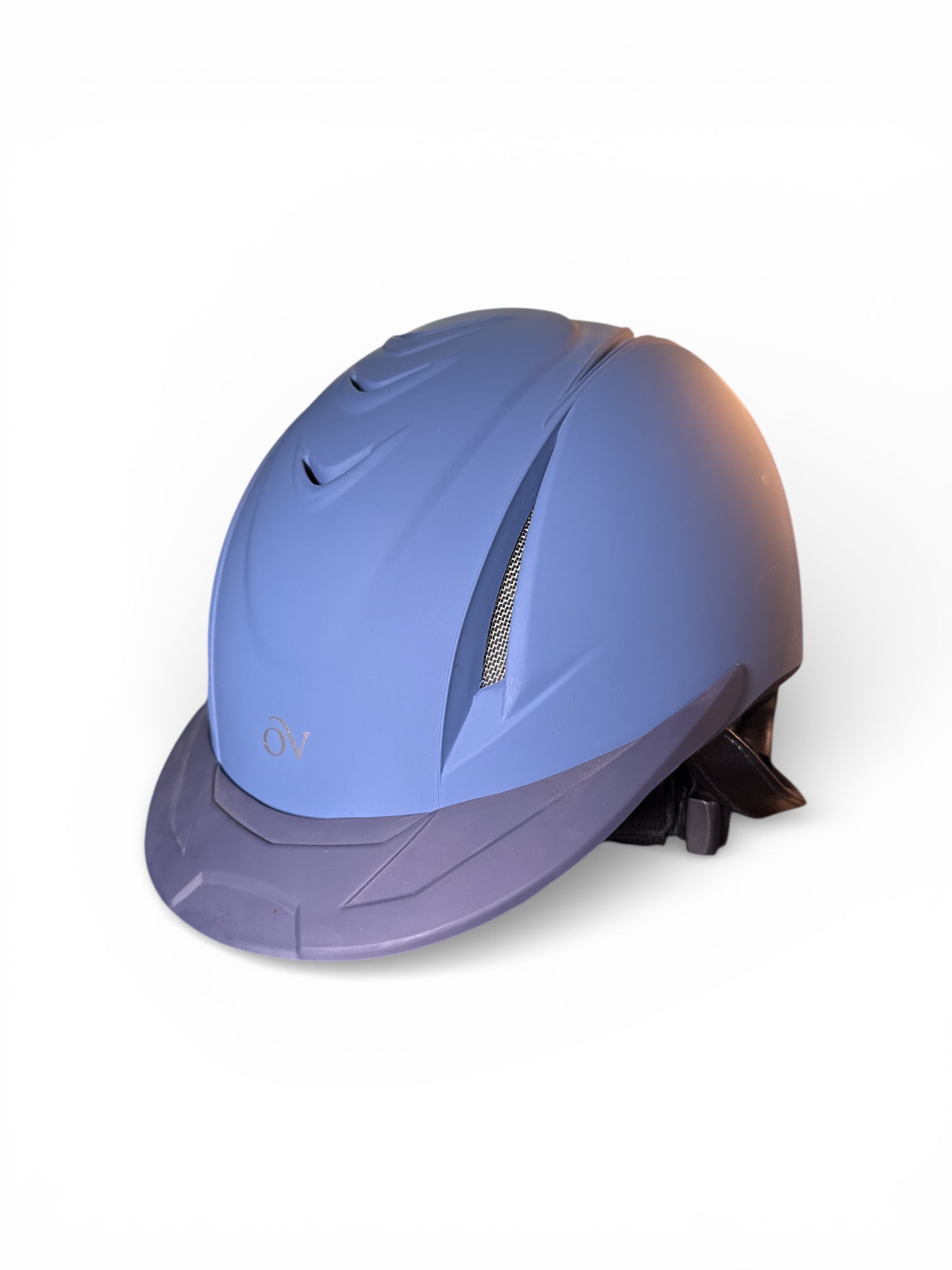 Ovation Deluxe Schooler Helmet - Blue  Size M/L (7 1/8-7 5/8) NEW