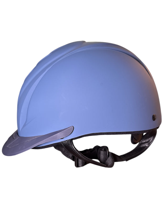 Ovation Deluxe Schooler Helmet - Blue  Size M/L (7 1/8-7 5/8) NEW