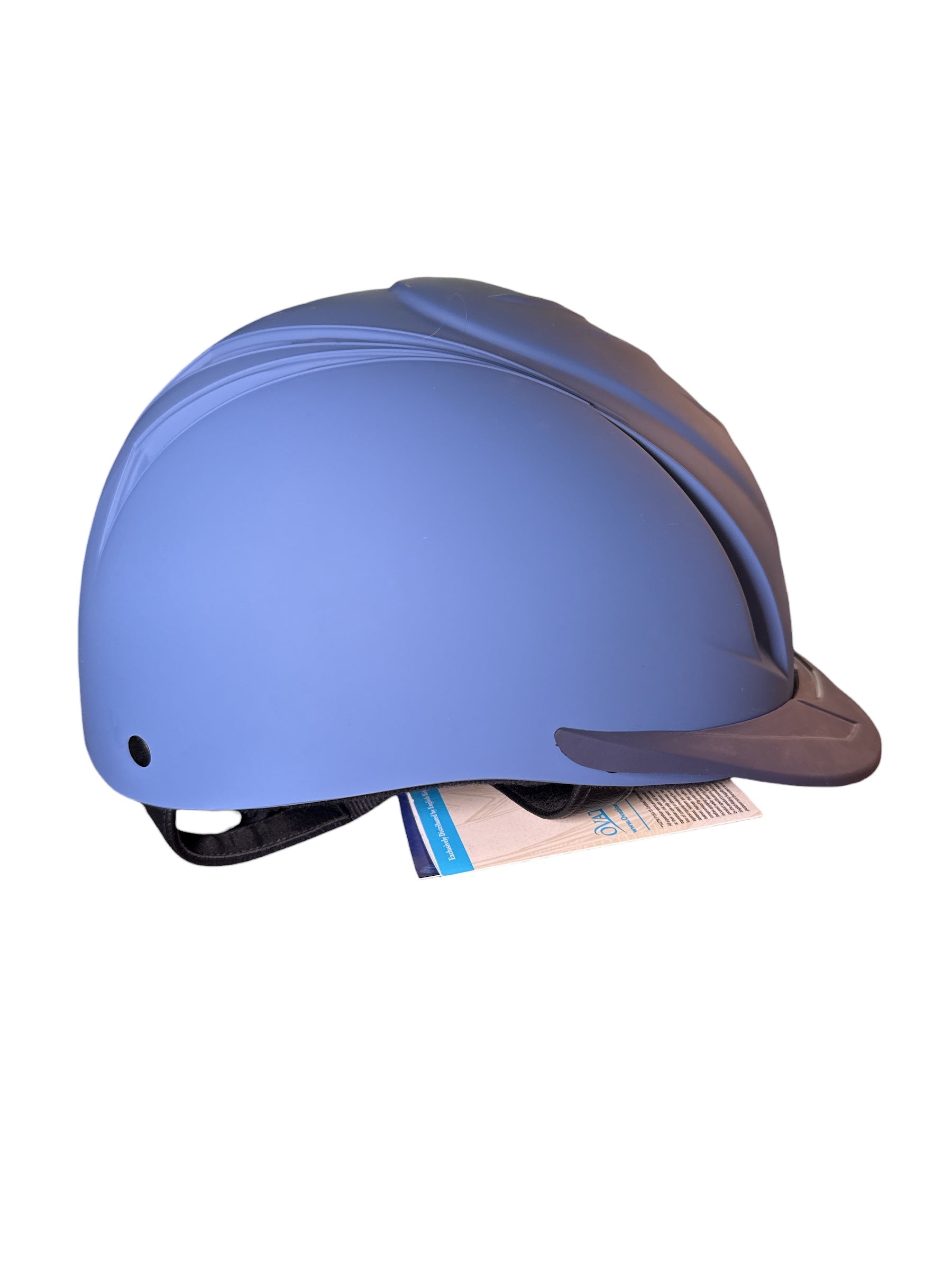 Ovation Deluxe Schooler Helmet - Blue  Size M/L (7 1/8-7 5/8) NEW