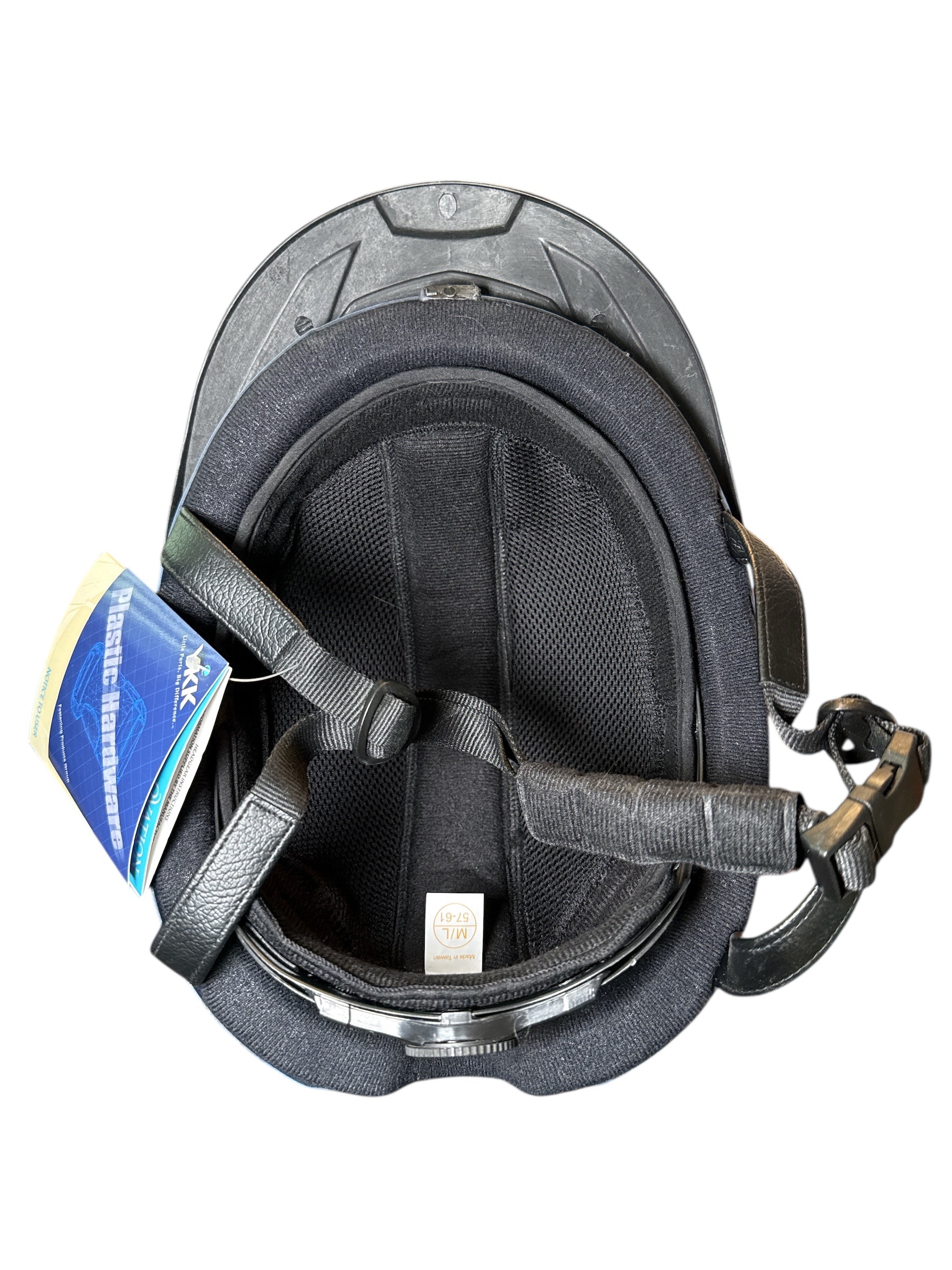 Ovation Deluxe Schooler Helmet - Blue  Size M/L (7 1/8-7 5/8) NEW
