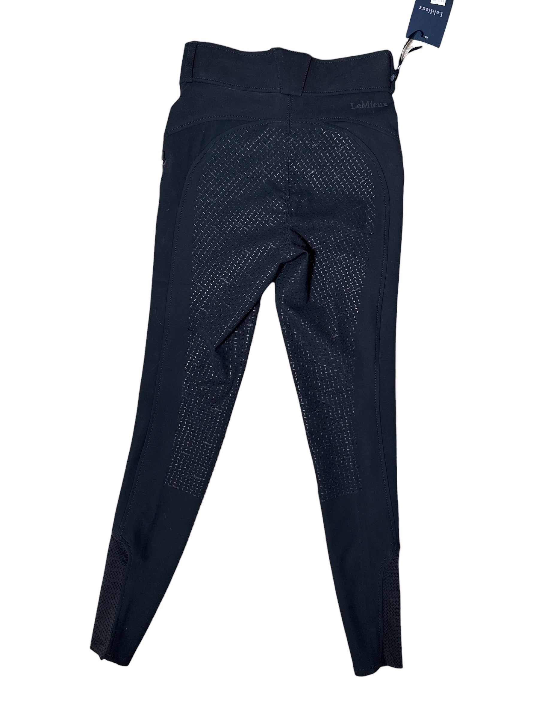 LeMieux Amy Winter Fleece Legging Breeches -  Black  / Size UK 10 (US 6)  NEW
