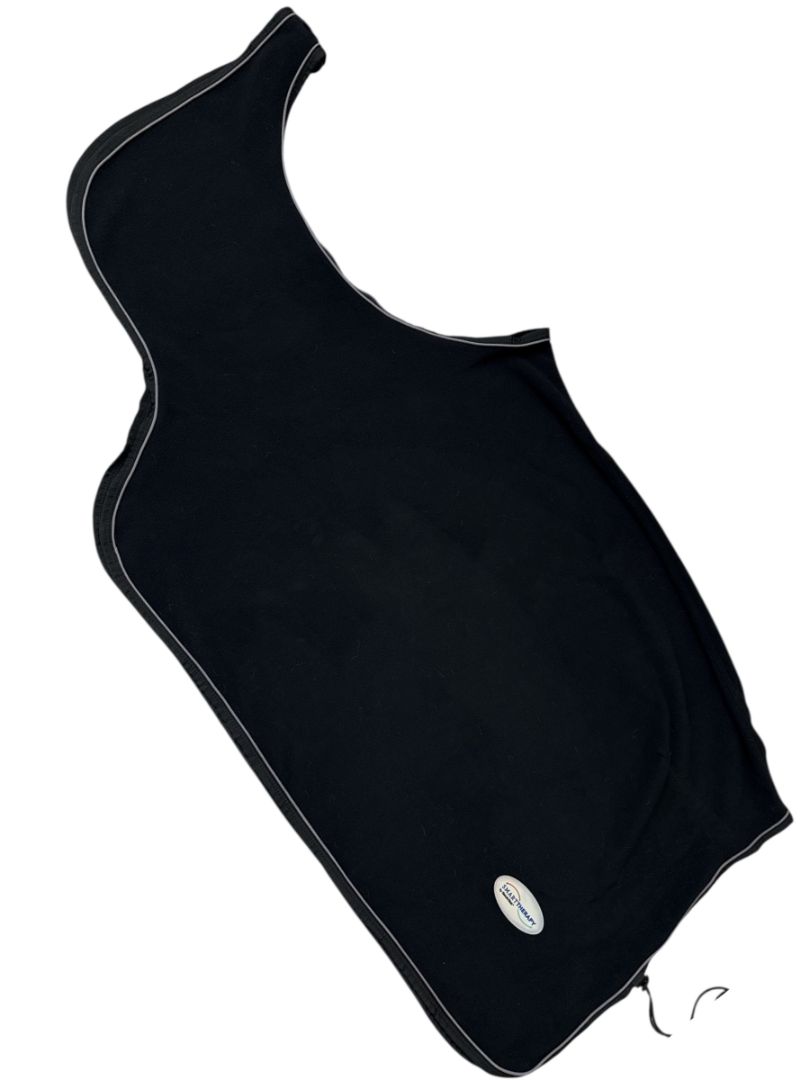 SmartPak SmartTherapy Ceramic Fleece Quarter Sheet - Black / Size 81"