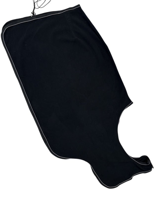 SmartPak SmartTherapy Ceramic Fleece Quarter Sheet - Black / Size 81"