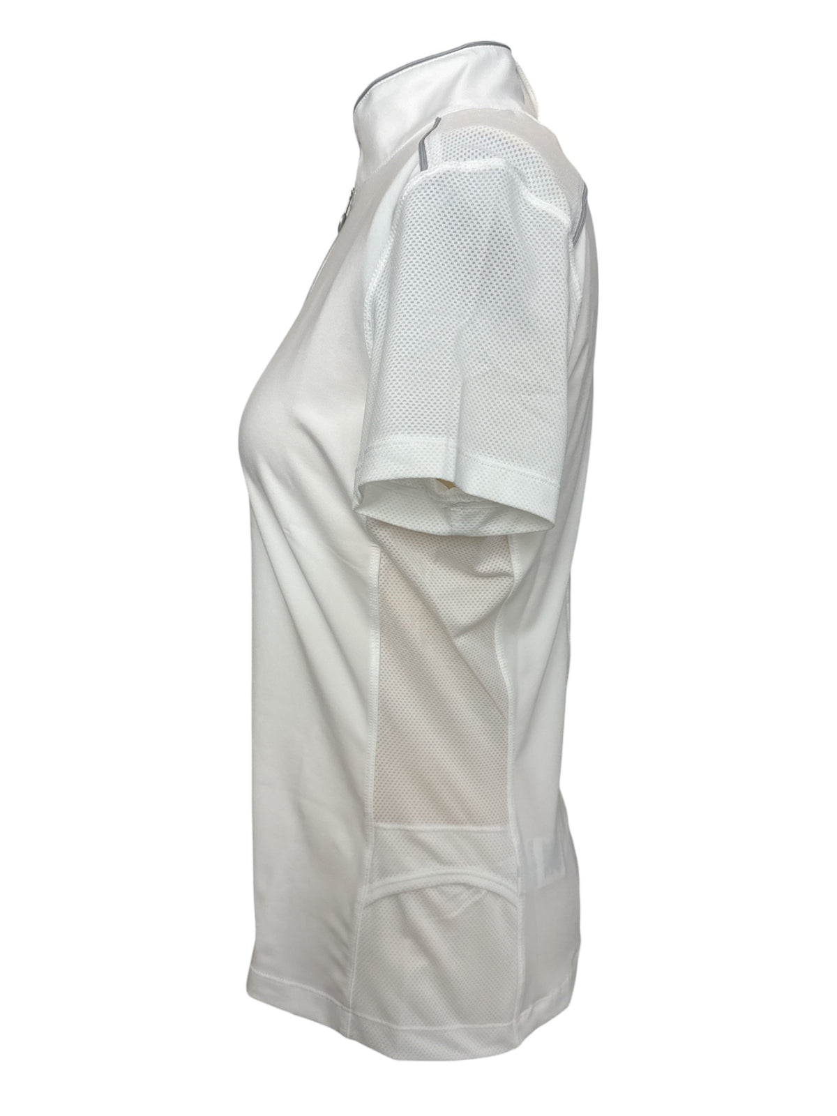 Chestnut Bay Performance Rider SkyCool Short Sleeve Shirt - White / Size XS NEW