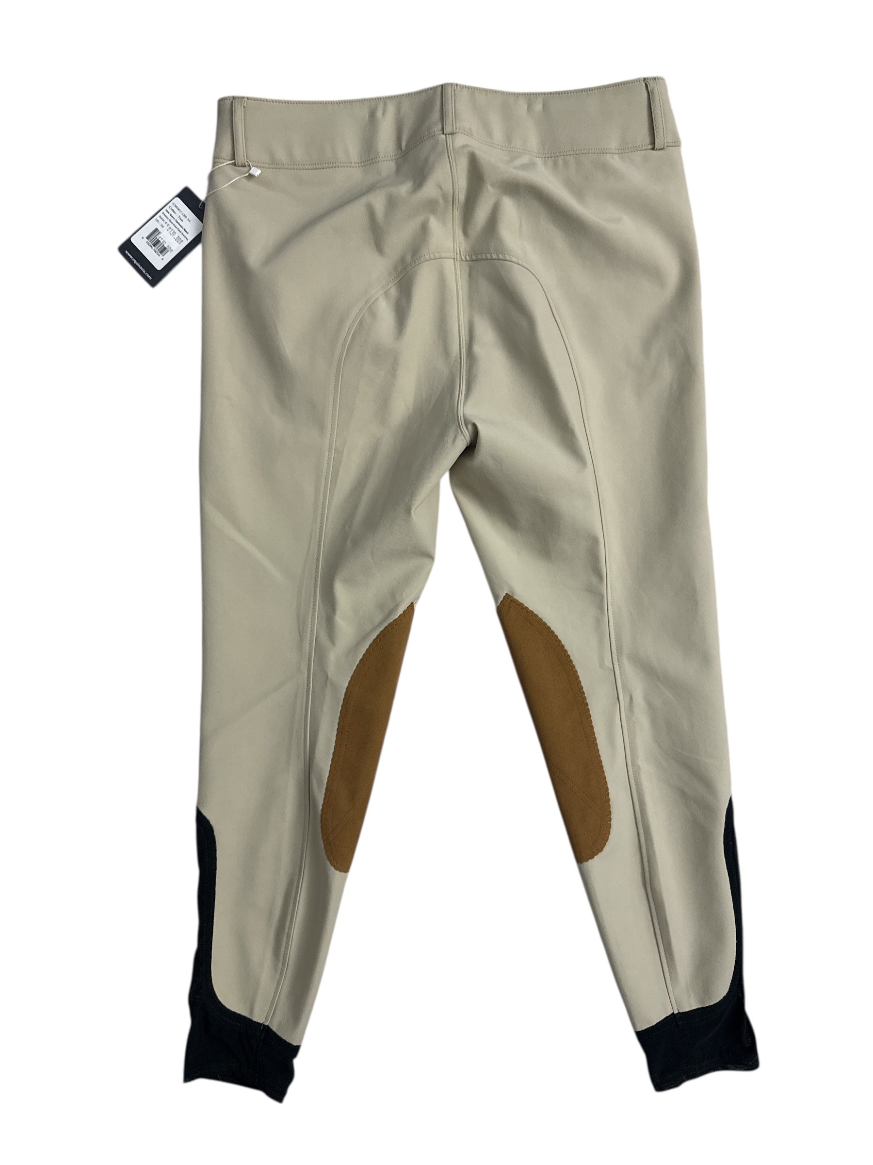 Equinavia Maud Women's Show Knee Patch Breeches - Tan / Size US 34 NEW