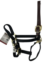 Weaver Adjustable Nylon Breakaway Halter - Black Oversize / Large NEW