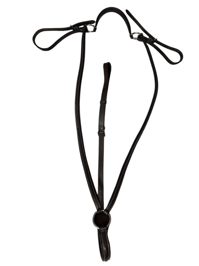 Black Oak by KL Select Padded Breastplate - Brown / Full Size