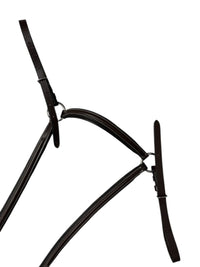 Black Oak by KL Select Padded Breastplate - Brown / Full Size