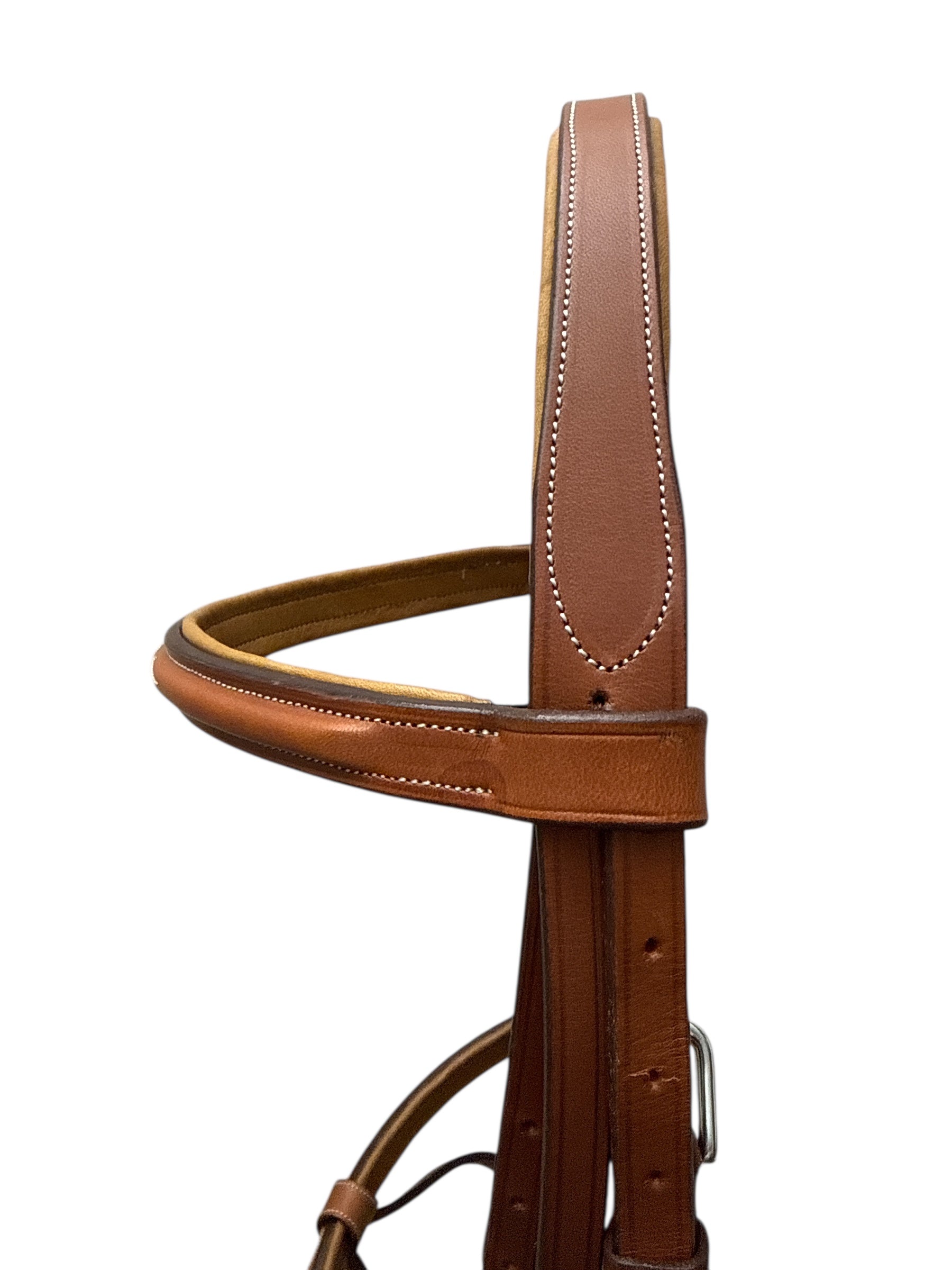 CWD Raised French Noseband Bridle with Fancy Stitching - Size 2 (Cob) NEW