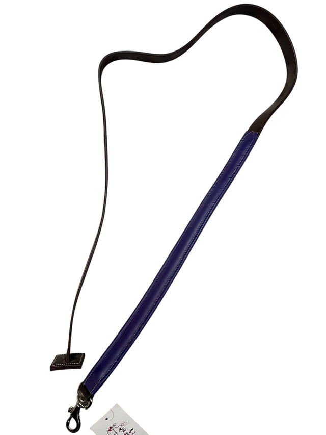 Belle & Bow Equestrian Pony Leadline - Purple / Havana  NEW