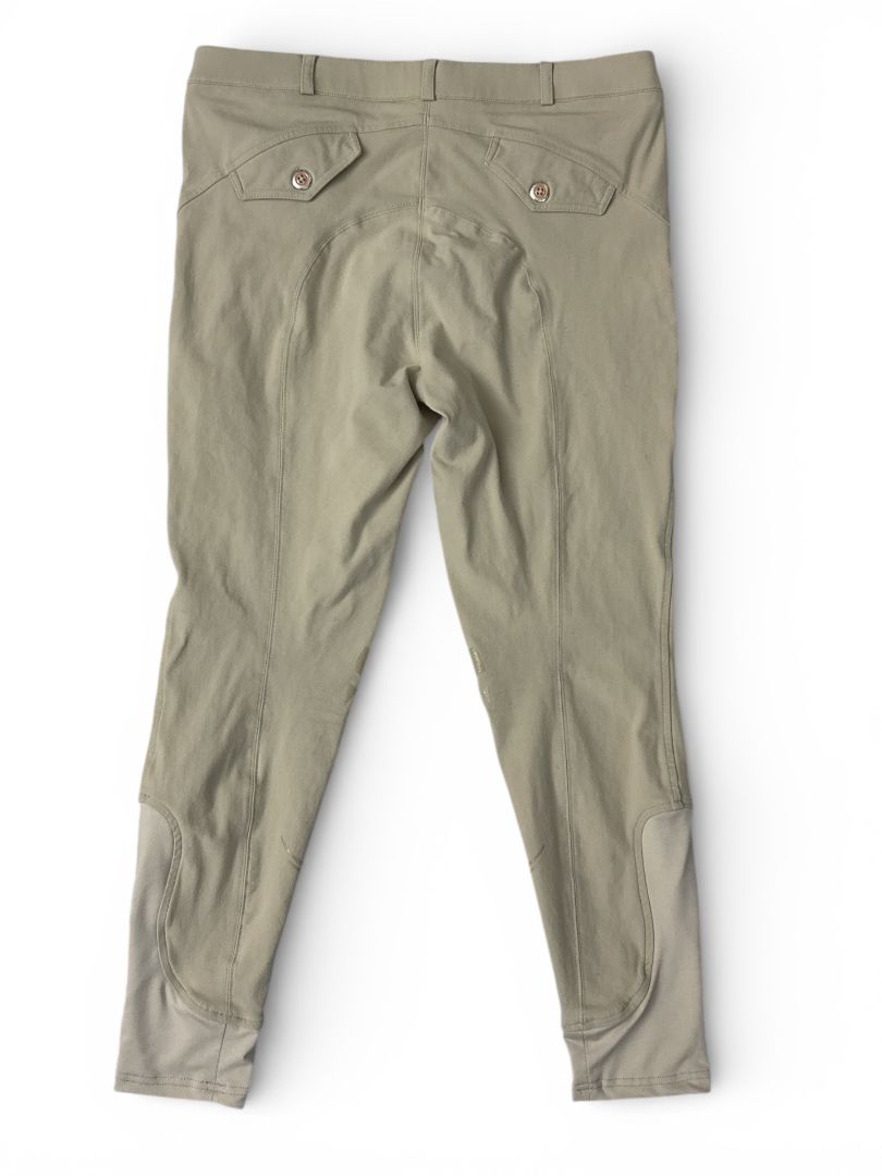 Schockemohle Women's Knee Grip Breech - Tan / Size US 32