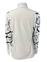Arista Equestrian Long Sleeve Shirt - White / Size Large