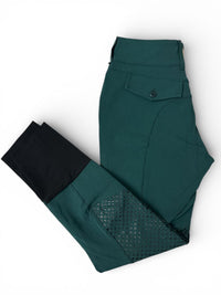 For Horses Minnie Breech Knee Grip Green / Size IT 42