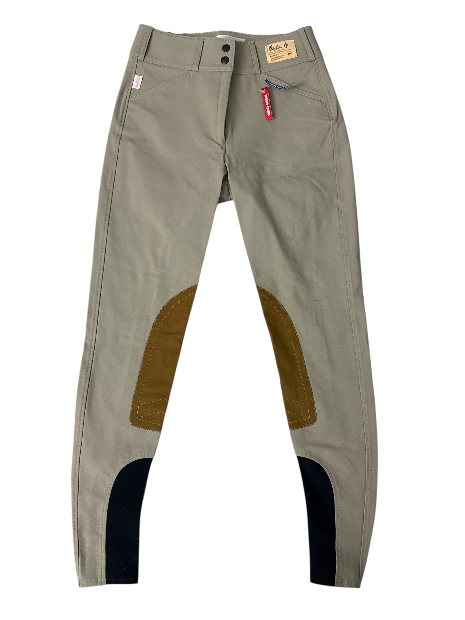 Tailored Sportsman Sock Bottom Trophy Hunter Breeches (Style #1923) Tan / US 28 L NEW