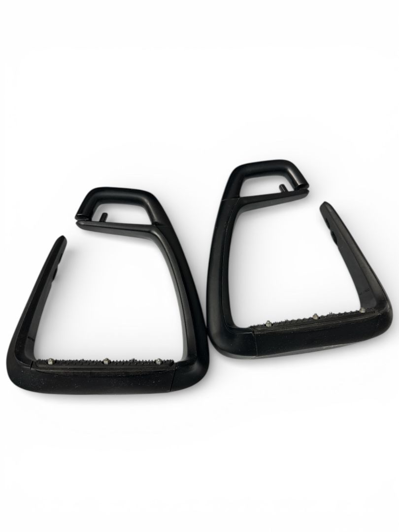 Free Jump Soft Up Classic Stirrups - Black