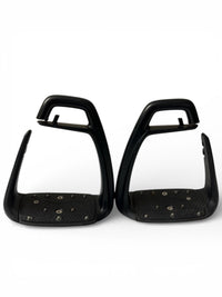 Free Jump Soft Up Classic Stirrups - Black