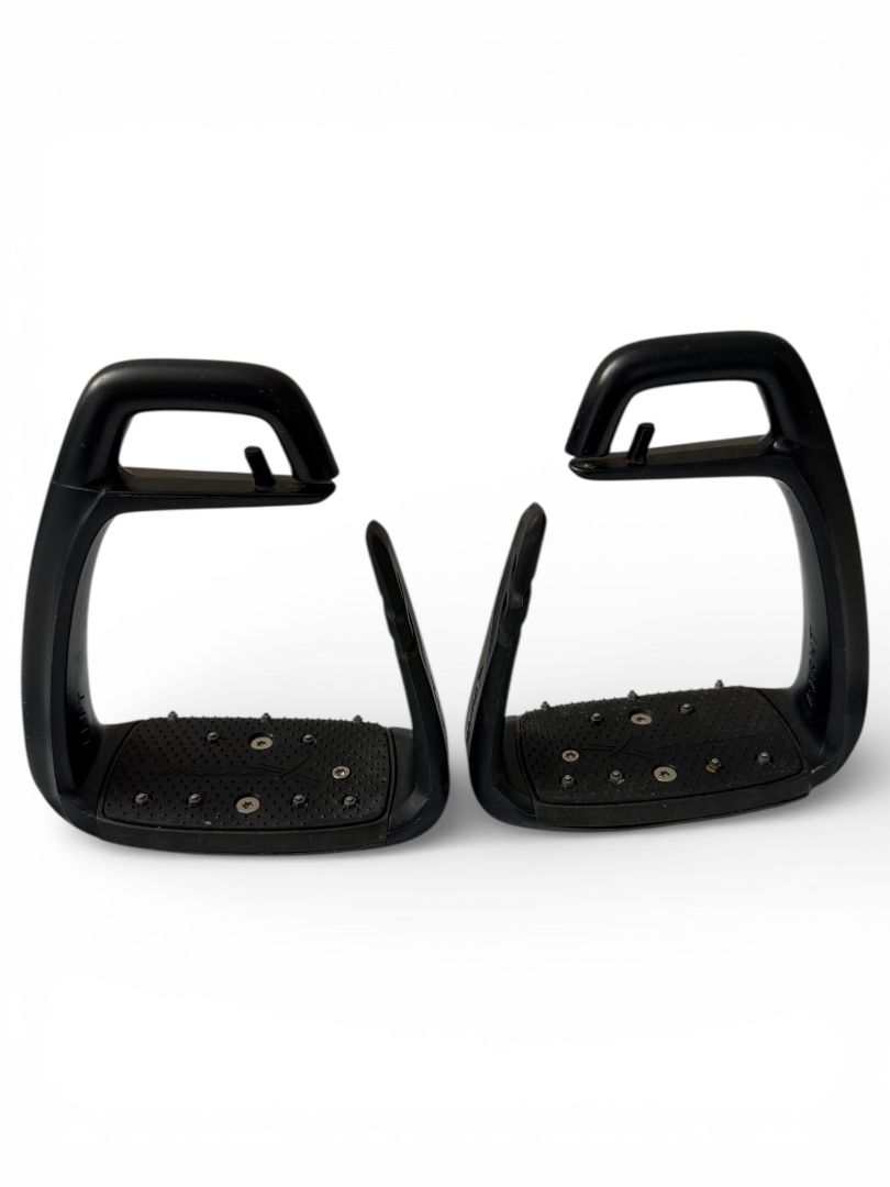 Free Jump Soft Up Classic Stirrups - Black
