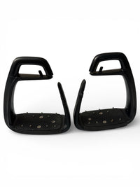 Free Jump Soft Up Classic Stirrups - Black
