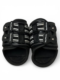 EquiFit D-Teq Hind Boots - Black Ostrich / Size XL