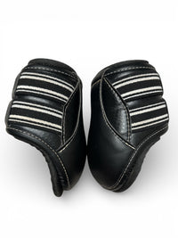 EquiFit D-Teq Hind Boots - Black Ostrich / Size XL