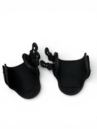 EquiFit D-Teq Hind Boots - Black Ostrich / Size XL